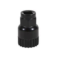 Bicycle Bottom Bracket Bike Crank Extractor Remover Puller Wrench Cycling Maintenance Repair Tools Accessories Black or Silver juoda