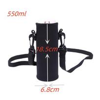 1pc 420-1500ML Sports Water Bottle Case Insulated Bag Neoprene Pouch Holder Sleeve Cover Carrier for Mug Bottle Cup with Strap