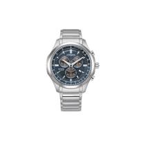 CITIZEN 100 meters waterproof, solar Quartz, titanium strap, , men's watch, blue dial CA4570-88L mėlyna