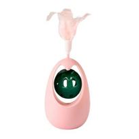 Cat Toys with Natural Catnip Plastic Interactive Cat Toy Teeth-Cleaning and Dental Care Wobble Toy for Indoor Cats, Self-Play B rožinė
