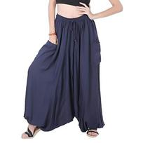 Summer Loose Baggy Hippie Boho Harem Pants Indian Women Casual Wear Pant Set Free