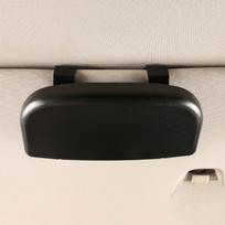 Car Visor Sunglasses Holder Multi-Functional Auto Sun Visor Eyeglass Case Storage Box Organizer for Vehicle Interior Accessories One Size juoda