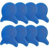 8 Pieces Washing Machine Lint Filter Set Reusable Fabric Hair Remover Trap for Laundry Lint Catcher Mesh Net for Washing Machine one size
