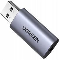 Adapter Usb Do Komputera, Przejściówka Audio Do Mini Jack 3,5 Mm, Ugreen