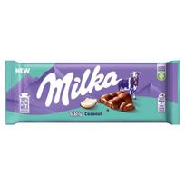 Milka Bubbly Pieninis Šokoladas Su Kokoso Įdaru 97 G