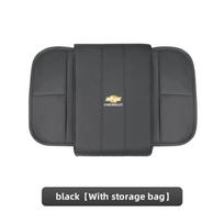 PU Leather Car Armrest Mat Center Console Heighten Pad For Chevrolet Sonic Silverado Z71 Aveo Trailblazer Bolt Spark Tahoe