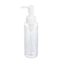 Kai Corporation Pump Bottle 100ml Cosmetic Transparent Container Travel YOU TIME (for use shampoo conditioner etc.) 1 piece