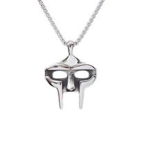 New Vintage Mf Doom Mask Pendant Necklace for Men Women Stainless Steel Punk Fashion Egyptian Amulet Jewelry Gifts Dropshipping