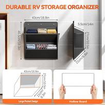 RV Shoe Rack Wall Shoe Racks Space Saving Organizer Adhesive Holder for multi-functional Bedroom Entrance Dorm Utility Room