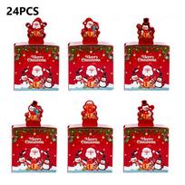 New Paper Christmas Gift Box Multicolor Magic Book Series Packaging Paper Boxes Book Designs Candy Box New Year