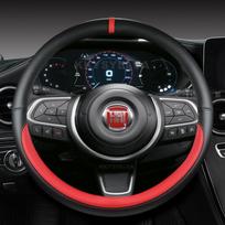 Microfiber Leather Car Steering Wheel Cover 38cm For Fiat Tipo Fullback Strada Toro Doblo Freemont Bravo Stilo Auto Accessories