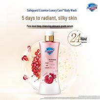 Safeguard Pomegranate AHA Purifying Gel Body Wash