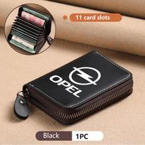 Men's Wallet Leather Billfold Credit Card ID Holder Male Purse For Opel Insignia Astra G J F K Vectra C H Corsa C B D Omega