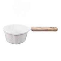 Nonstick Sauce Pan with Pour Spout Maifanite Butter Melting Pot Easy To Use Multipurpose Kitchen Sauce Pan balta
