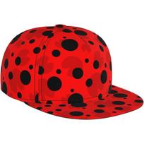 Red Ladybug Dot Pattern Baseball Cap Adjustable Trucker Hat Snapback Sun Dad Cap Lightweight Unisex for Summer Sport Travel One Size