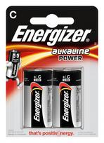 Baterie Alkaliczne C Lr14 R14 1,5V Mocne Długie Działanie Zestaw 2 Szt