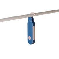 Foldable Clothes Drying Rack 7-hole Portable Travel Drying Rack Hotel Clothes Hanger for Home Use Hotels Dormitories mėlyna