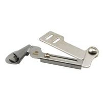 Steel Flat Car Spiral Edging Roller Adjustable Left and Right Multiple specifications Sewing Seam Guide Hemming Puller Durable