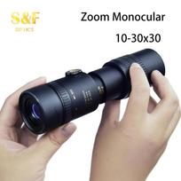 Priartinimo monokuliarinis teleskopas, nešiojamas 10 x 30 x mini monokuliaras, skirtas lauko veiklai išmaniuoju telefonu 10-30x30