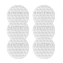 6Pcs Flat Shaped Golf Balls Putting Training Aid Honeycomb Construction Lightweight Portable Golf Practice Balls Accessories 6pcs