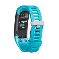 Garmin VIVO Smart HR apyrankės pakeitimas Sportinė silikoninė apyrankės dirželis Garmin apyrankei Vivosmart HR apyrankė Išmanus dirželis dangaus mėlyna spalva
