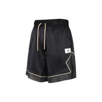 Jordan Essentials Deimanto Rašto Vienspalviai Kvėpuojantys Tinklelio Šortai Su Raišteliais Treniruotėms Moteriški Šortai Juodi DO5042-010 S