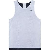 Nike Dvipusis kvėpuojantis patogus tinklinis liemenė Vaikams Viršutiniai drabužiai Baltas Juodas FZ5242-100 S