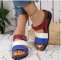 Madingi moteriški šlepetės 2025 vasaros tendencija Platforminiai batai Namų pleištai Šlepetės Laisvalaikio Naujos patogios basutės Moterims Zapatos De Mujer 36 vyno raudonos spalvos