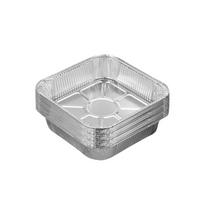 Aliuminio folijos kepimo forma, tinkama naudoti orkaitėje, sandari, durianas One Size balta