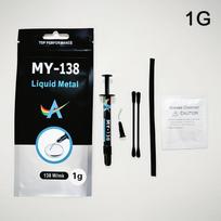 1Pc 1g/3g/5g MY-138 Liquid Metal Thermal Paste CPU GPU Graphics Card CPU Laptop Cooling Conductive Silicone Grease Sheet