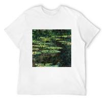 Claude Monet - Water-Lilies T-Shirt hippie clothes vintage anime shirt vintage customs design your own plus size men clothing S