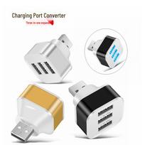 3-Port USB 2.0 Hub Splitter and Expander sidabras