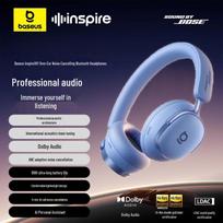 Baseus Inspire XH1 Over-Ear Active Noise Cancelling Bluetooth Headset
