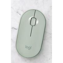 Logitech Pebble M350 Wireless Bluetooth Mouse mėtų žalios spalvos