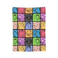 Anime Digital Monster Digimon Blankets Flannel  Winter  Portable Soft Throw Blanket for Bed Bedroom Rug Piece 30x40in