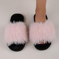 Women's Cotton Slippers For And Winter Homewear For Couples Warm And Cosy For Home Use Plush And Soft 36 juoda