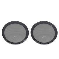 Car Speaker Grille Mesh Cover Grill Cover Guard Protector Car Audio Subwoofer Replacement Mesh Net Speaker Accessories 6.5 inch