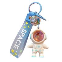 Sunset Lights Projector Keyring Spaceman Night Light Keychain for Luggage Tags balta