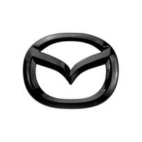 2025 Karštas automobilio vairo lipdukas Emblema Decal Ženklelis Apdailos Aksesuarai Mazda 3 Axela 6 Atenza CX-5 2 Demio CX-3 CX-30 juoda