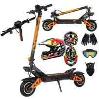 Foldable electric scooter Kukirin G3 Pro, 3000W motor, 52V 23,4Ah battery, top speed 65km/h, cruising range 80km, 10-inch tires+4 Gifts