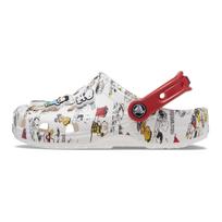 Crocs vaikiški Classic Clog x Peanuts Balti/Daugiaspalviai Patogūs įsispiriami 208630-94S 32-33