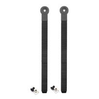 2/4Pcs Snowboard Ankle Ladder Straps Adjustable Snowboard Binding Ladder Straps Roller Skating Shoes Strap for Men Women Skating black