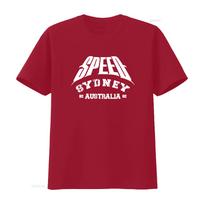 Speed Hardcore Punk Grupės Marškinėliai Sidnėjus Australija Metalinis Roko vintage Skalbtas Patogus madingas universalus vyriškas Laisvalaikio grafinis S brown