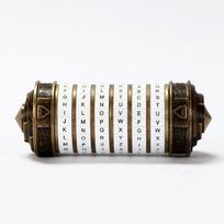 Novelty Cryptex Davinci Code Puzzle Box Secret Compartment Password Lock Valentines Day Gift Juegos De Inteligencia balta