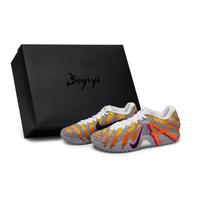 Nike Ja Morant 3 Basketball Shoes Unisex Low Top Black/Gray/Orange HF2794-100(Team80-S-BOX) 36