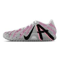Nike Ja Morant 3 Active Bubbles Abrasion Resistant Low top Basketball Shoes Unisex Pink Black Gray HF2794-100(Team773-) 46
