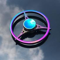 Premium Rainbow Fidget Spinner High-Speed Metal Spinner with Colorful Finger Design and Perfect Birthday or Christmas Gift Idea