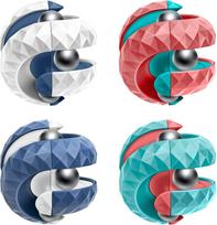 Unique Orbit Ball Stress Relief Cube Track Pinball Finger Spinner Fidget Toys For ADHD And Anxiety Adults Children Decompression