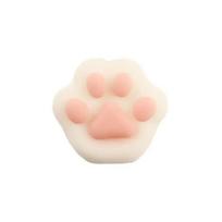 Taba Squishy NEW Fidget Toy Mini Kawaii Cat Paw Squeeze Toy Cute Pink Small Cat Foot Stress Relief Toys Kids Adults Unique Gifts balta