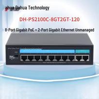 Dahua 10-Port Gigabit PoE Switch CN plug (adapter included)